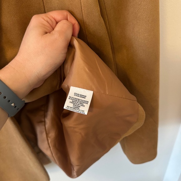 Z Supply Sandelle Faux Suede Blazer Size XS - Picture 6 of 6